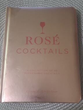 Rosé Cocktails Hardcover Recipe Book